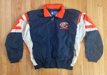 Vintage Chicago Bears Starter NFL Jacket with Hidden Hood Coat Men’s Size L