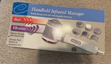 Handheld Infrared Massager with 6 Attachments (Not Free best offer)