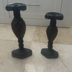 Candle Set Antique