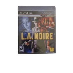 L.A. Noire for PS3 Complete with Manual and Game Disc, 2011, Sony PlayStation 3