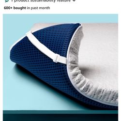 3” Memory Foam Mattress Topper. King Size. 