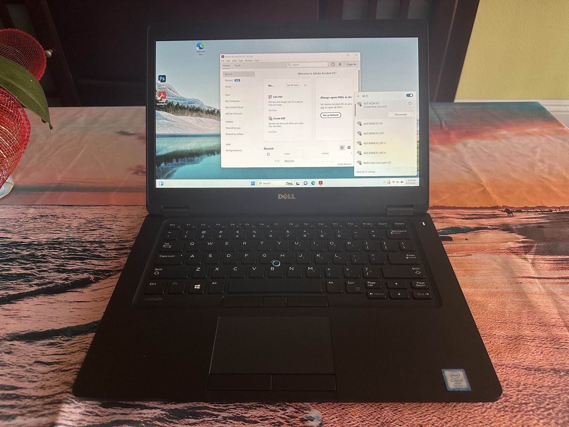 Fast Ultrabook Dell Laptop - i7 + 32gb Ram