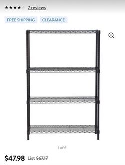 Four-layer storage shelf