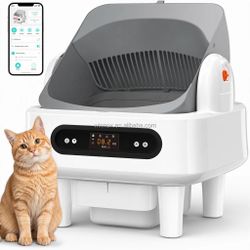 Self-Cleaning Smart Cat Litter Box
