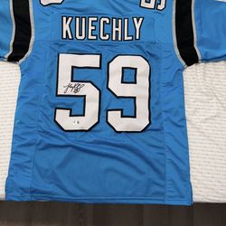 Autographed Luke Kuechly Jersey - XL