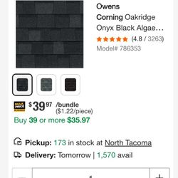 Black Onix Shingles Bundles