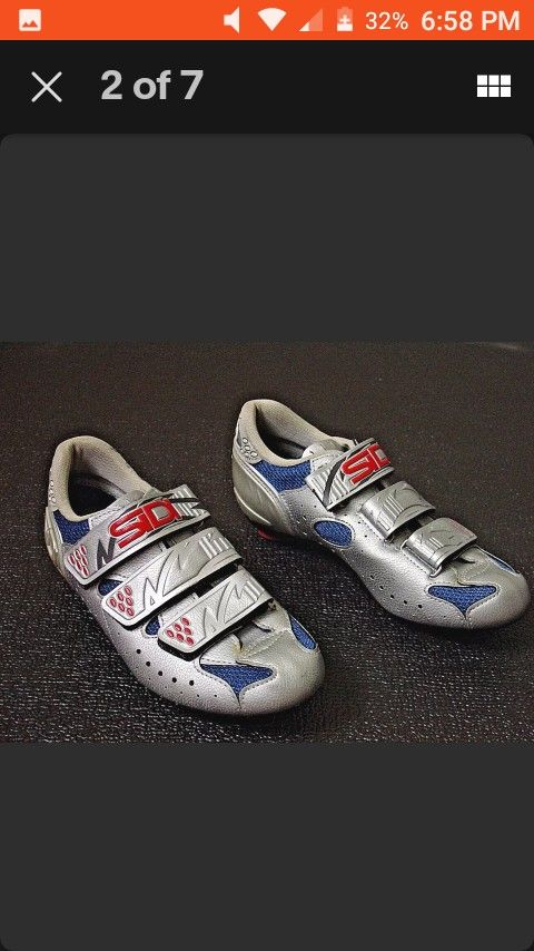 SIDI Cycling Shoes. WOMENS 5.5, 36 EU SMALL. SPD, clipless, spinning, MTB, road bike racing. Spin. Bicycle MOUNTAIN BIKE Shoes