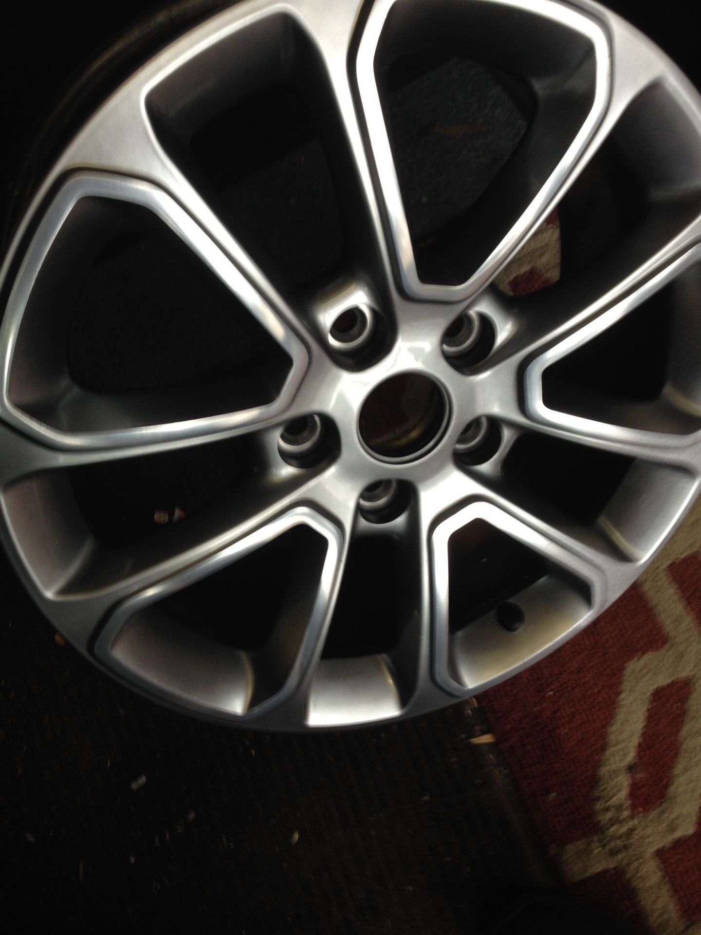 1 Jeep Wrangler 18" wheel 2013-2017