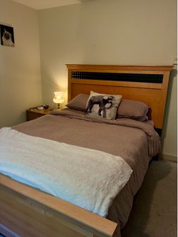 Queen Sized Bed Frame & Box Spring