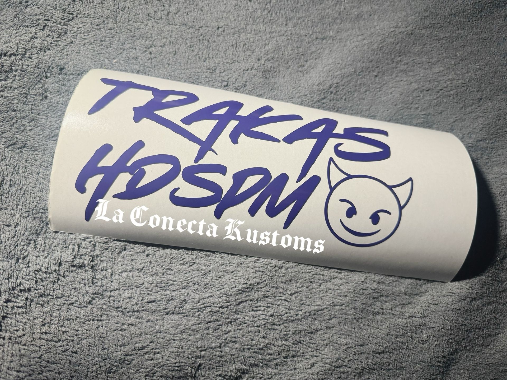 Brand New vinyl decal Trakas Hdspm