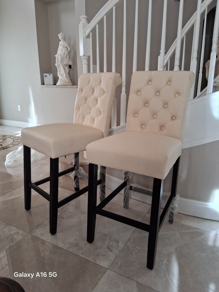 Two Stool bar Chair New $100
