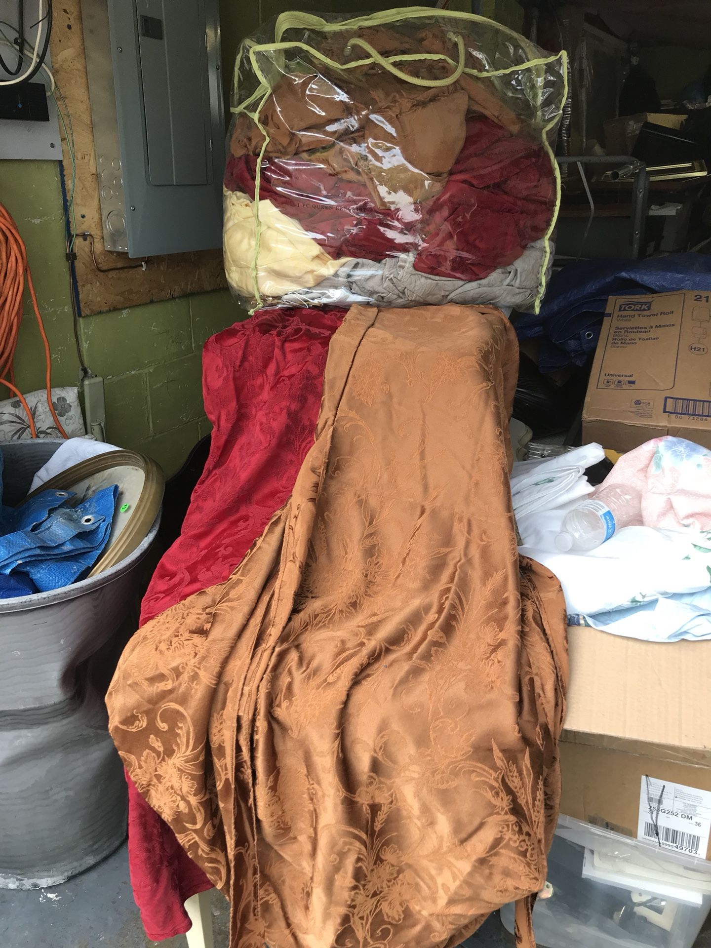 Chair covers and matching table