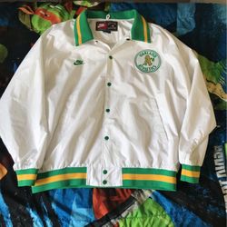 Vintage Nike Team Windbreaker Jacket XXL Lined Snap Spellout Oakland A’s