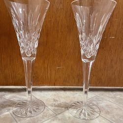 Waterford Crystal Champagne Flutes