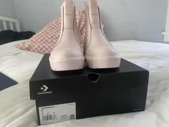 Converse Chuck Taylor All Star Lugged Leather Chelsea Boots - 6c NEW IN BOX