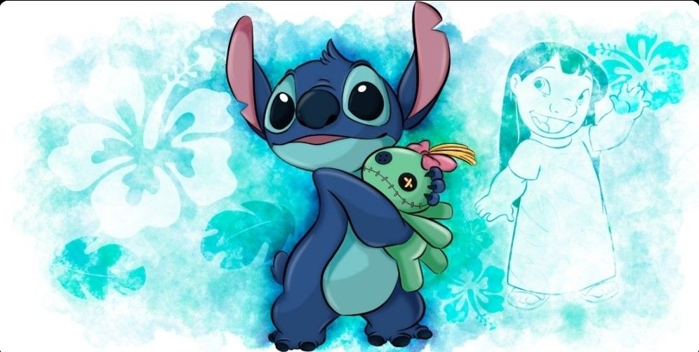 16 0z Glass Can Lilo And Stitch