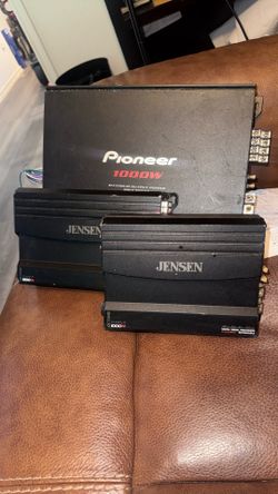3 Amplifiers For Sale