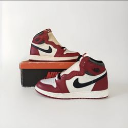 Nike Air Jordan 1 Retro High OG Chicago Lost and Found 7Y GS FD1437-612