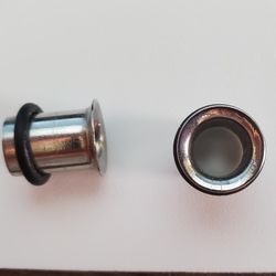 0g Surgical Stainless Steel Plugs / Tunnels