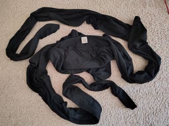KeaBabies Stretchy Wrap Carrier Sling Newborn Black