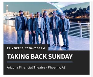 Taking back Sunday tickets oct 16th