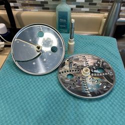 Cuisinart FP-12 RSD SHREDDING & FP-12 ASD Adjustable Slicing Discs & Stem FP-12