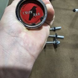 Barbell And Two Set Of Dumbells