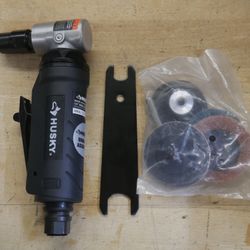   Husky 1/4" Angle Die Grinder w/ Accessory Kit - H4230C - 100(contact info removed) NEW. OUT OF BOX. 
