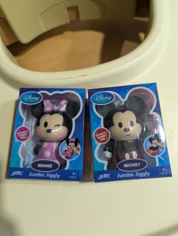 NEW (2) Disney Squishies Minnie Mickey mouse squishy