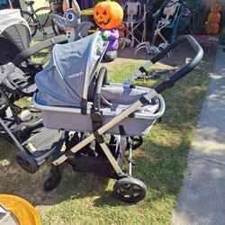 Mompush Bassinet Stroller