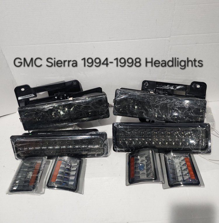 GMC Sierra 94-98 Headlights 
