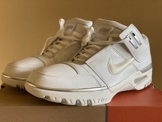 Lebron James Air Zoom Generation Low So 13.5 White/Silver