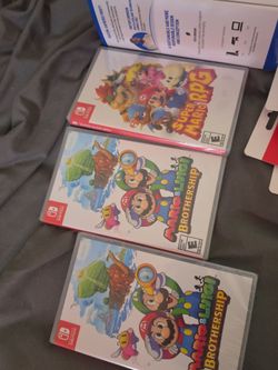 Super Mario Nintendo switch game new