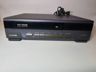 Samsung VHS VCR Player with Auto Tracking