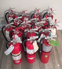 10 lb ABC Dry Chemical Fire Extinguishers (17 Available)