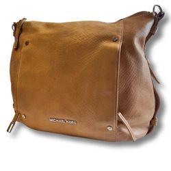 Michael Kors Leather Tassel-Accented Bag