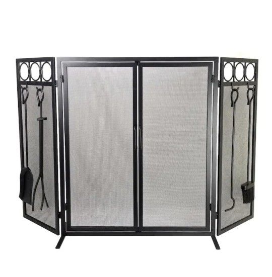 Master Forge Brand NEW Fireplace Screen