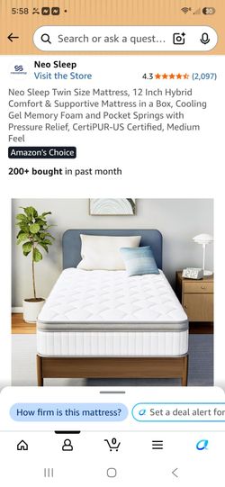 Twin Mattress - New In Box