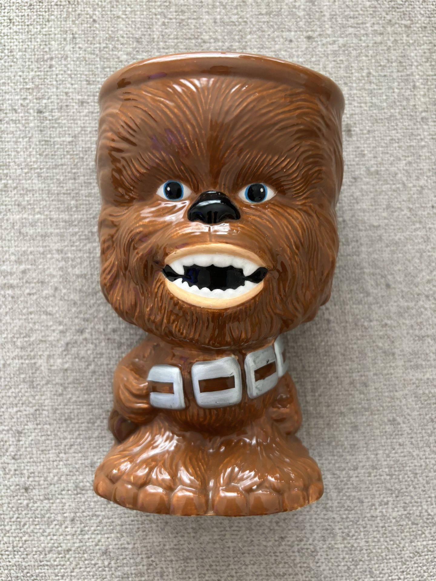 Star Wars Galerie CHEWBACCA Coffee Mug Full Body Cup Glass Goblet 6” Tall