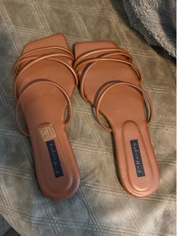 brown sandals