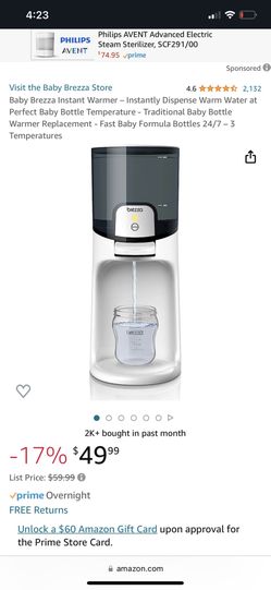 Baby Brazza Bottle Warmer