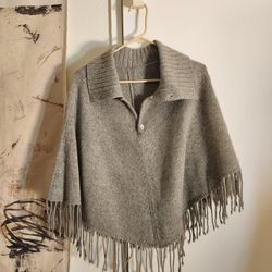 Agua Pancho Style Sweater One Size