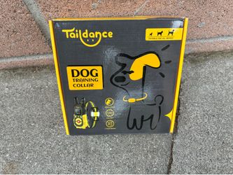 Taildance Dog Training Collar – 2 Dogs, LED, IP67 Waterproof – New
