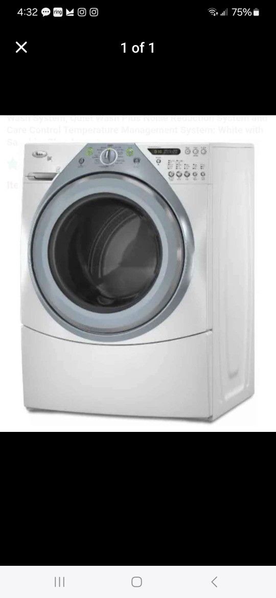 Whirlpool Front Load Washer