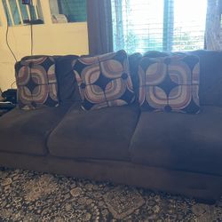 Sectional (one piece is missing) & Recliner Chair 