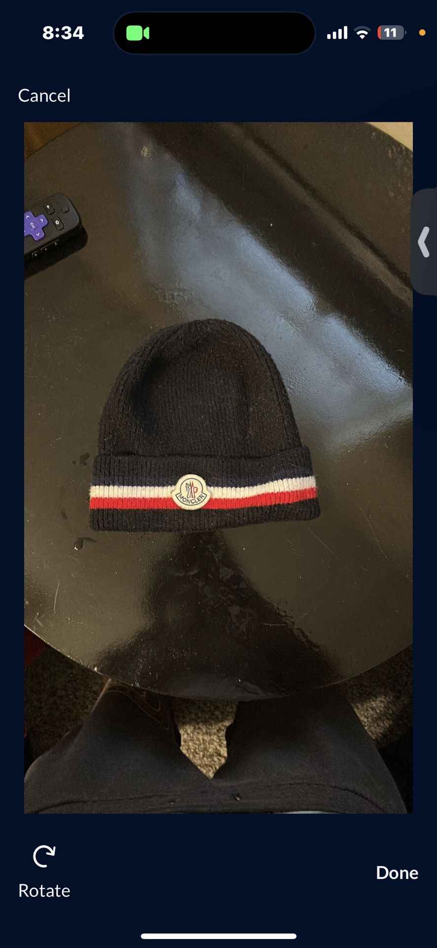 moncler beanie 