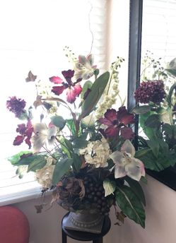 Decor flowers with vase