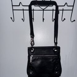 Hammitt Tony Small – Black with Silver Hardware