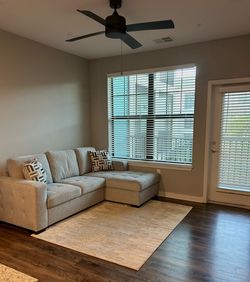 ROOMS TO GO gray sleeper sofa, wellington — $500 or best offer. must be able to pick up. cash or zelle only