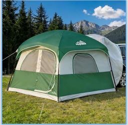 SUV Tent, Car Tents for Camping, SUV Tailgate Tent for Outdoor 10x9ft Large, PU3000 Waterproof, Camping Tent Universal Compatible with SUV, CUV, Easy